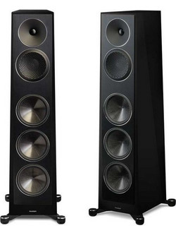 Paradigm Founder-100F Ζεύγος Ηχείων Hi-Fi Δαπέδου 350W 3 Δρόμων Piano Black