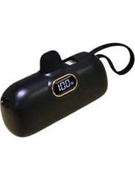 Treqa TR-974 Power Bank 5000mAh 22.5W με Θύρα USB-C Black