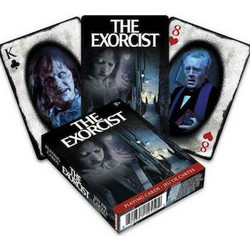 Aquarius The Exorcist Τράπουλα Πλαστικοποιημένη Μαύρη NMR52703