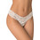 Milena By Paris Γυναικείο Sexy String με Δαντέλα Εκρού 7580