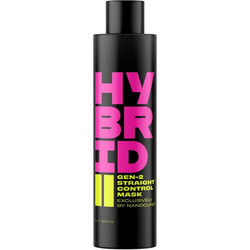 Keratin Nanocure Hybrid 2 Gen-2 Straight Control Μάσκα Μαλλιών Κερατίνης για Επανόρθωση 1lt
