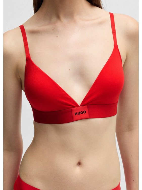 Hugo Boss Σουτιέν Τριγωνάκι χωρίς Μπανέλα Κόκκινο 50503098-620