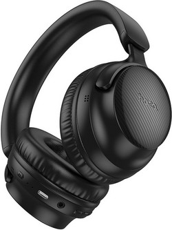 Hoco W53 Tone Ασύρματα Bluetooth Ακουστικά Over Ear Μαύρα