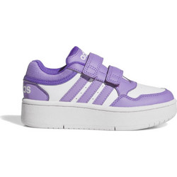 Adidas Hoops 3.0 Παιδικά Sneakers Λευκά Μωβ HOOPS30