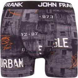 John Frank Urban Ανδρικό Μποξεράκι Ανθρακί JFBD238