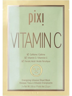 Pixi Vitamin C Sheet Μάσκα Προσώπου για Ενυδάτωση 3τμχ