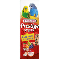 Versele-Laga Prestige Sticks Budgies with Mixed Fruits & Flowers 2x30gr