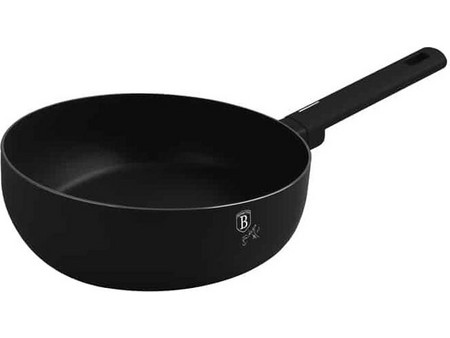 Berlinger Haus Matte Black Collection Τηγάνι Αλουμινίου Αντικολλητικό Titanium Επίστρωση 26cm BH-8176