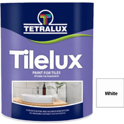 Tetralux Tilelux Χρώμα Πλακιδίων Λευκό 0.75lt