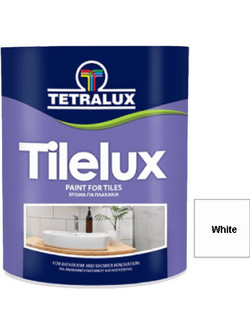 Tetralux Tilelux Χρώμα Πλακιδίων Λευκό 0.75lt