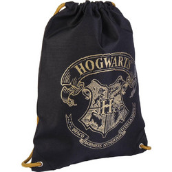 Cerda Harry Potter Hogwarts Παιδική Τσάντα Πλάτης Γυμναστηρίου Μαύρη 2100004049