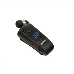 Moxom MX-WL76 Ακουστικό Bluetooth In Ear Πέτου Black