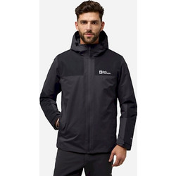Jack Wolfskin Ανδρικό Μπουφάν Χειμωνιάτικο Softshell Ανθρακί A61872-6350