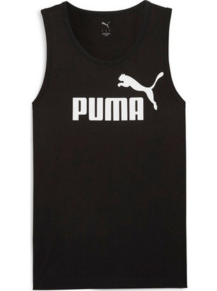 Puma ESS No Logo Ανδρικό Αθλητικό T-Shirt Μαύρο 682544-01