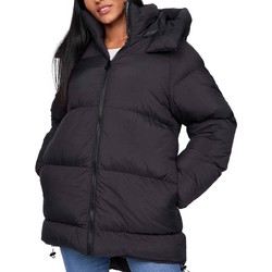 Crosshatch Lyanna Γυναικείο Μπουφάν Χειμωνιάτικο Puffer Μακρύ Μαύρο CH4K121177-BLK