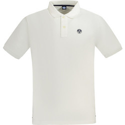 North Sails Ανδρική Μπλούζα Polo Κοντομάνικη Λευκή 995011-0101