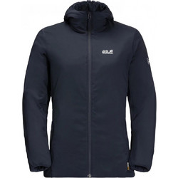 Jack Wolfskin Atmos Γυναικείο Μπουφάν Softshell Μακρύ Αδιάβροχο Navy Μπλε 1206521-1010