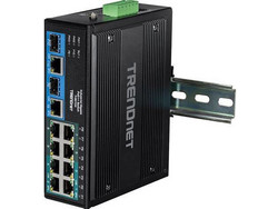 Trendnet TI-BG108 Unmanaged L2 Switch με 8 Θύρες Ethernet 1000Mbps και 2 SFP θύρες
