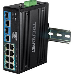 Trendnet TI-BG108 Unmanaged L2 Switch με 8 Θύρες Ethernet 1000Mbps και 2 SFP θύρες