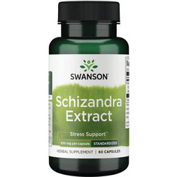 Swanson Schizandra Extract 500mg 60 Κάψουλες
