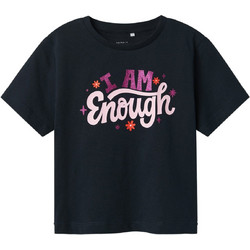 Name It Παιδικό T-Shirt Κοντομάνικο Μαύρο 1323804519