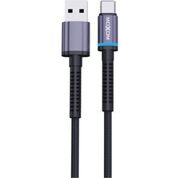 Moxom MX-CB131 Braided USB-A to USB-C 1m Black