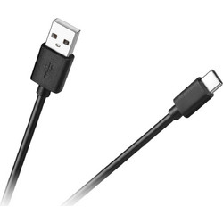 Cabletech USB-A to USB-C 1m Black DM-3949-1