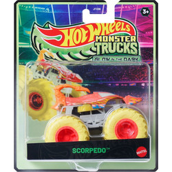 Mattel Hot Wheels Monster Trucks Glow in The Dark Scorpedo