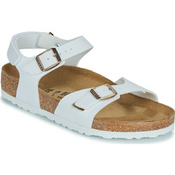 Birkenstock Rio Παιδικά Πέδιλα για Κορίτσι Ανατομικά Λευκά 102940