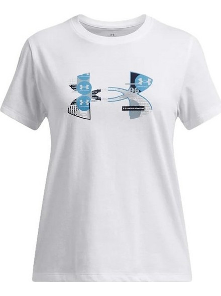 Under Armour Παιδικό T-Shirt Κοντομάνικο Λευκό 1389769-100