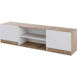 Genomax Έπιπλο Τηλεόρασης Ξύλινο Sonoma Μ164xΠ35xΥ40cm Modul 914 1219921315