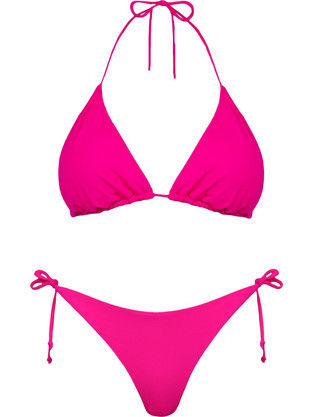 Rock Club Bikini Set Τριγωνάκι Φούξια BP-5012