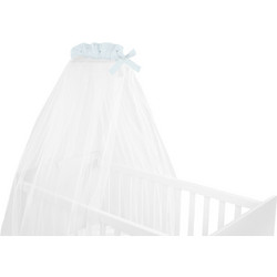 KikkaBoo Stripy Friends Κουνουπιέρα Κούνιας Πράσινη Mint 480x200cm