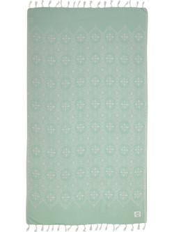 Nef-Nef Degenis Πετσέτα Θαλάσσης Πράσινο Mint 90x170cm 037746