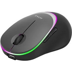 AOAS 1001 Ασύρματο Bluetooth Ποντίκι Grey
