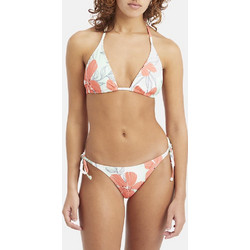 Firefly Mari Painted Flower Bikini Set Τριγωνάκι Floral Λευκό Σομόν 430628-902-915