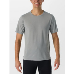 Saucony Stopwatch Ανδρικό Αθλητικό T-Shirt Γκρι SAM800377-LGH