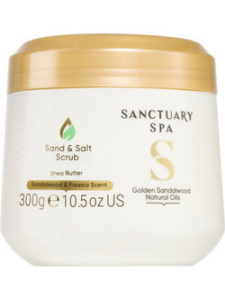Sanctuary Spa Golden Sandalwood Scrub Σώματος 300gr