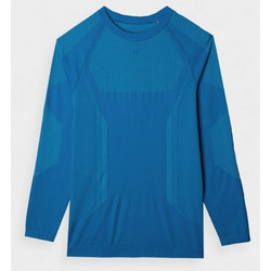 4F Ανδρικό Αθλητικό T-Shirt Μπλε 4FWAW24USEAM165-33S