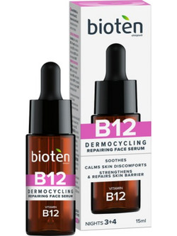 Bioten Dermocycling Repairing Ενυδατικό Serum Προσώπου με Βιταμίνη E & Υαλουρονικό 15ml