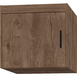 PoliHome Μονόφυλλο Πατάρι Ντουλάπας Ester 1D3S Καρυδί 59.9x53x55cm 162763679