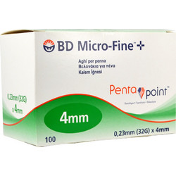 BD Micro-Fine Βελόνες 32G 4mm 100τμχ