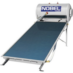 Nobel Classic Ηλιακός Θερμοσίφωνας 120lt 2m² Inox Τριπλής Ενέργειας Χαμηλού Ύψους για Αντλία Θερμότητας