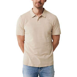 Mexx Ανδρική Μπλούζα Polo Κοντομάνικη Μπεζ MF007103941M