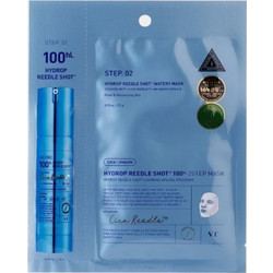 VT Cosmetics Hydrop Reedle Shot 100hL 2Step Sheet Μάσκα Προσώπου για Ενυδάτωση με Υαλουρονικό 38gr