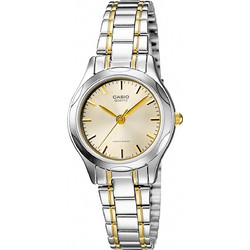 Casio Γυναικείο Ρολόι με Ασημί Μεταλλικό Μπρασελέ LTP-1275SG-9ADF