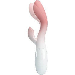Pretty Love Brigthy Δονητής G-Spot 20cm Ροζ Λευκός