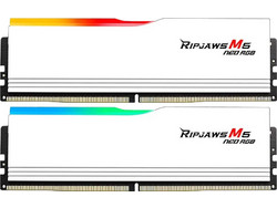 G.Skill Ripjaws M5 Neo RGB 64GB (2X32GB) DDR5 RAM 6000MHz C28 White