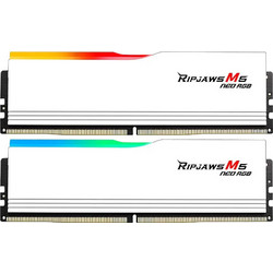 G.Skill Ripjaws M5 Neo RGB 64GB (2X32GB) DDR5 RAM 6000MHz C28 White