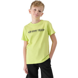 4F Παιδικό T-Shirt Κοντομάνικο Lime 4FJWSS25TTSHM2186-45N